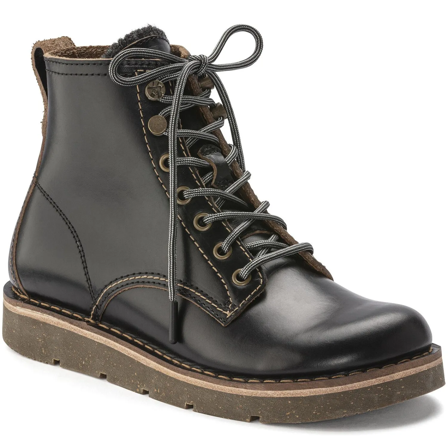 Outlet Birkenstock Birmingham Lace Hommes Black