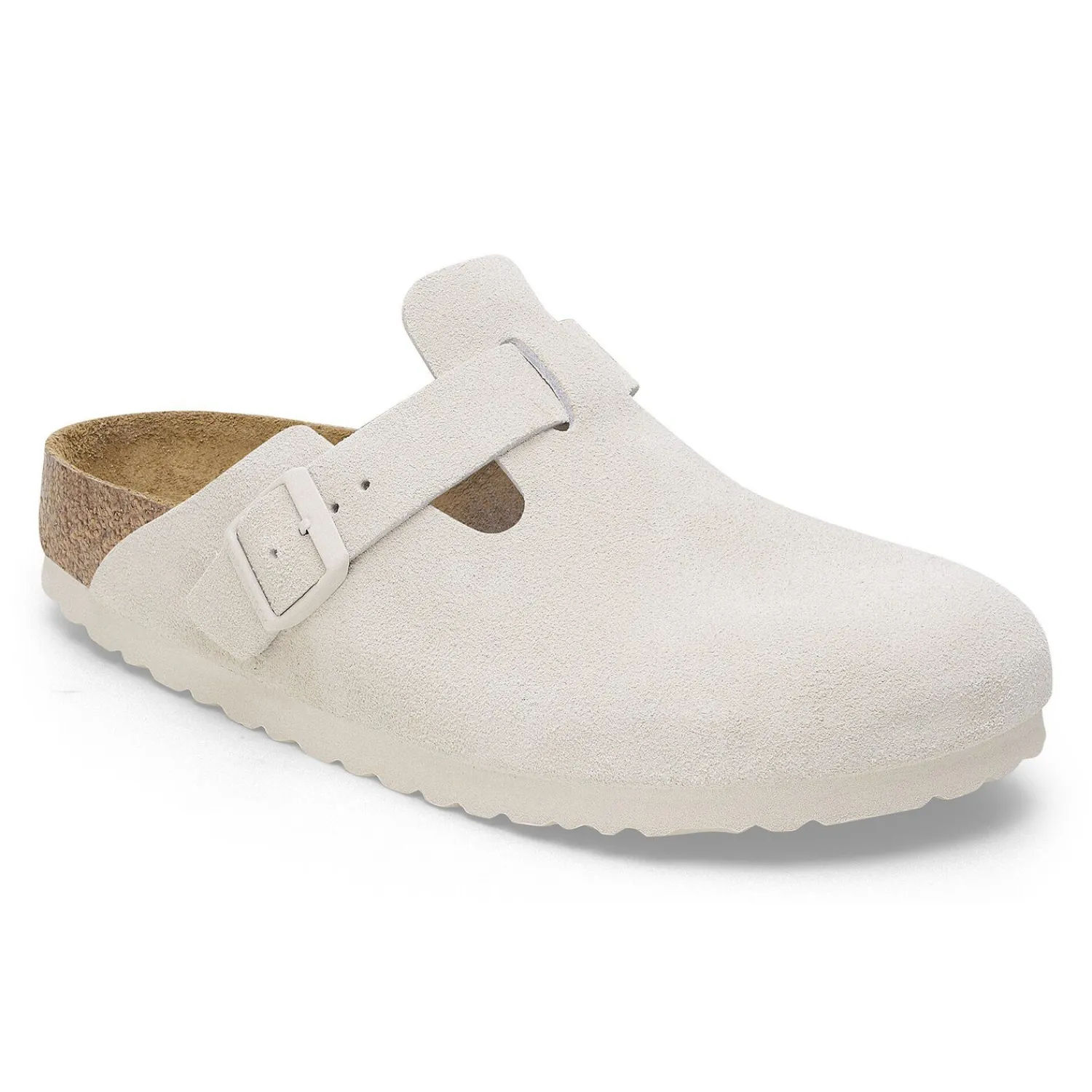 Fashion Birkenstock Boston Antique White