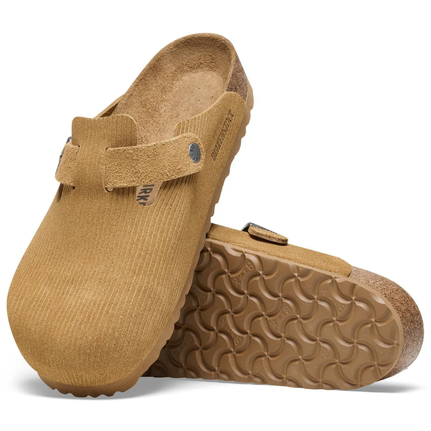 Online Birkenstock Boston Corduroy Cork Brown