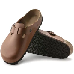 Clearance Birkenstock Boston Ginger Brown