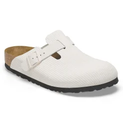 Sale Birkenstock Boston Corduroy Antique White