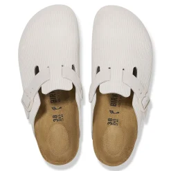 Sale Birkenstock Boston Corduroy Antique White