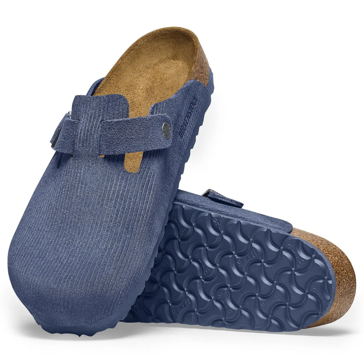 New Birkenstock Boston Corduroy Indigo