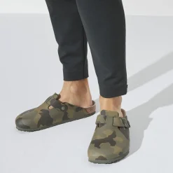 Flash Sale Birkenstock Boston Desert Soil Camo Green