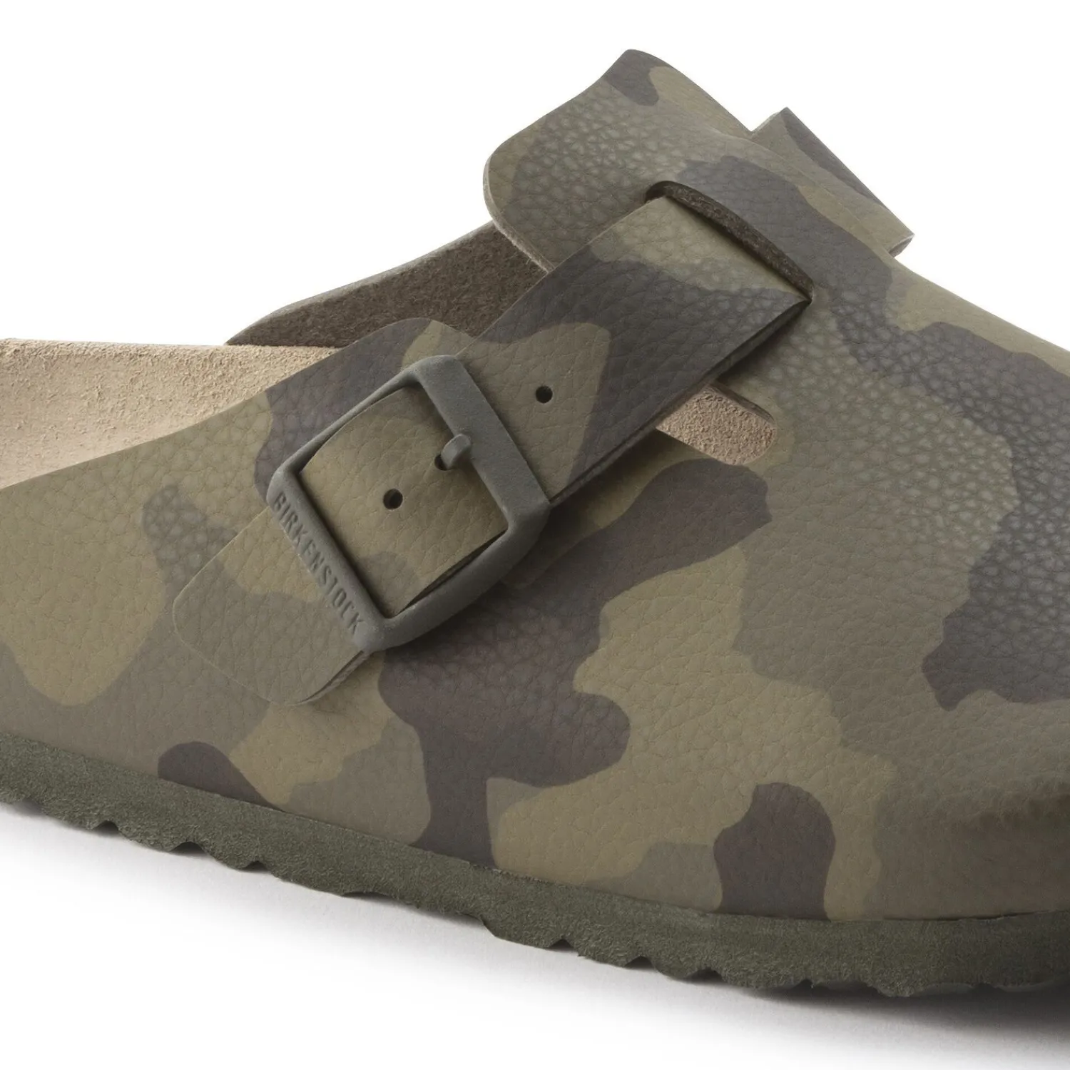 Flash Sale Birkenstock Boston Desert Soil Camo Green