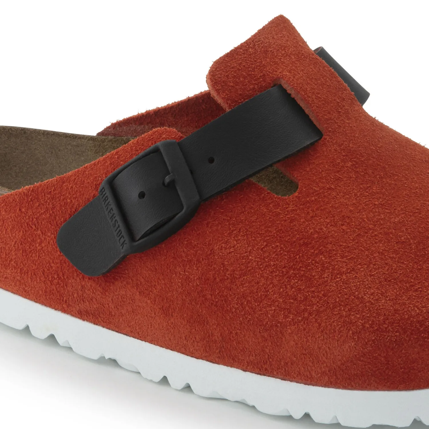 New Birkenstock Boston Tomato/Black