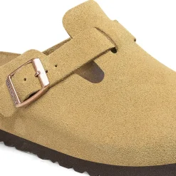 Online Birkenstock Boston Latte Cream