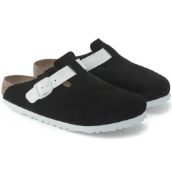 Online Birkenstock Boston Black White