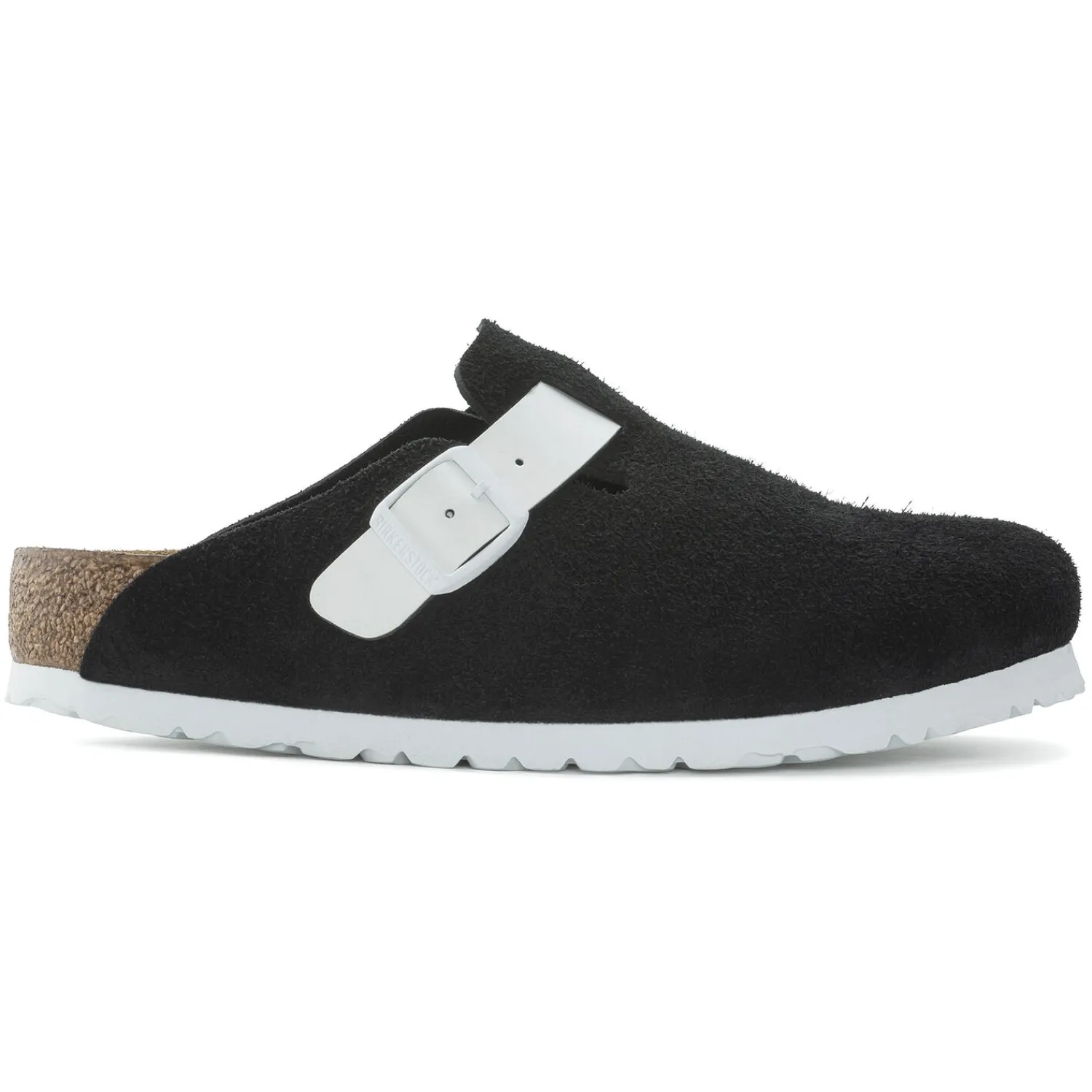 Online Birkenstock Boston Black White