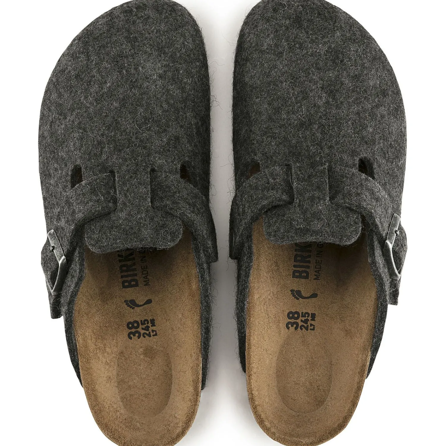 Online Birkenstock Boston Anthracite