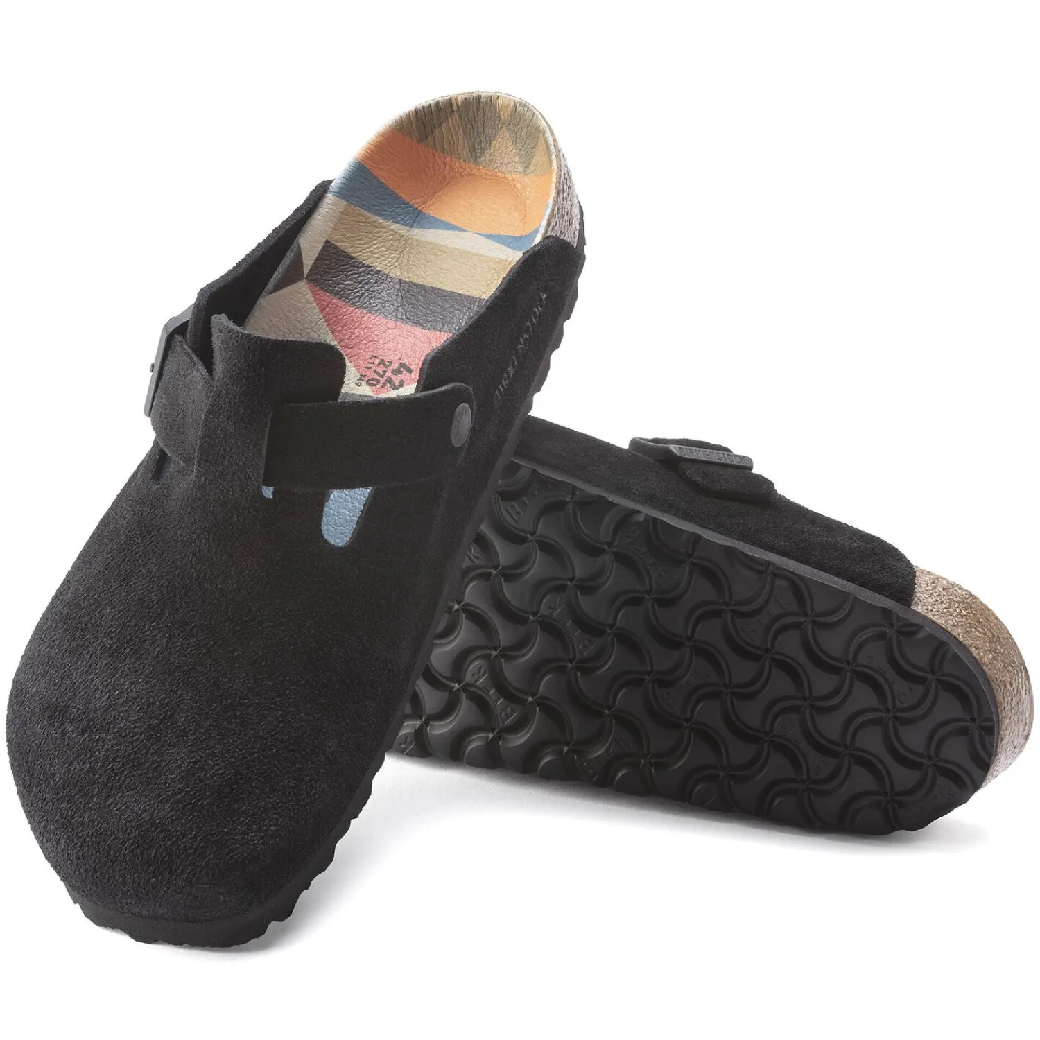 Cheap Birkenstock Boston Black