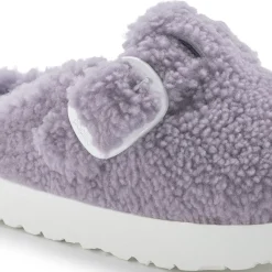 Discount Birkenstock Boston Big Buckle Platform Purple Fog