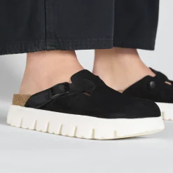 Fashion Birkenstock Boston Chunky Black