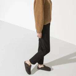 Online Birkenstock Boston En Fourrure D'Agneau Mocha
