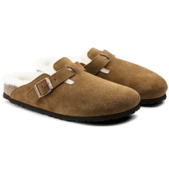 Online Birkenstock Boston En Fourrure D'Agneau Mink