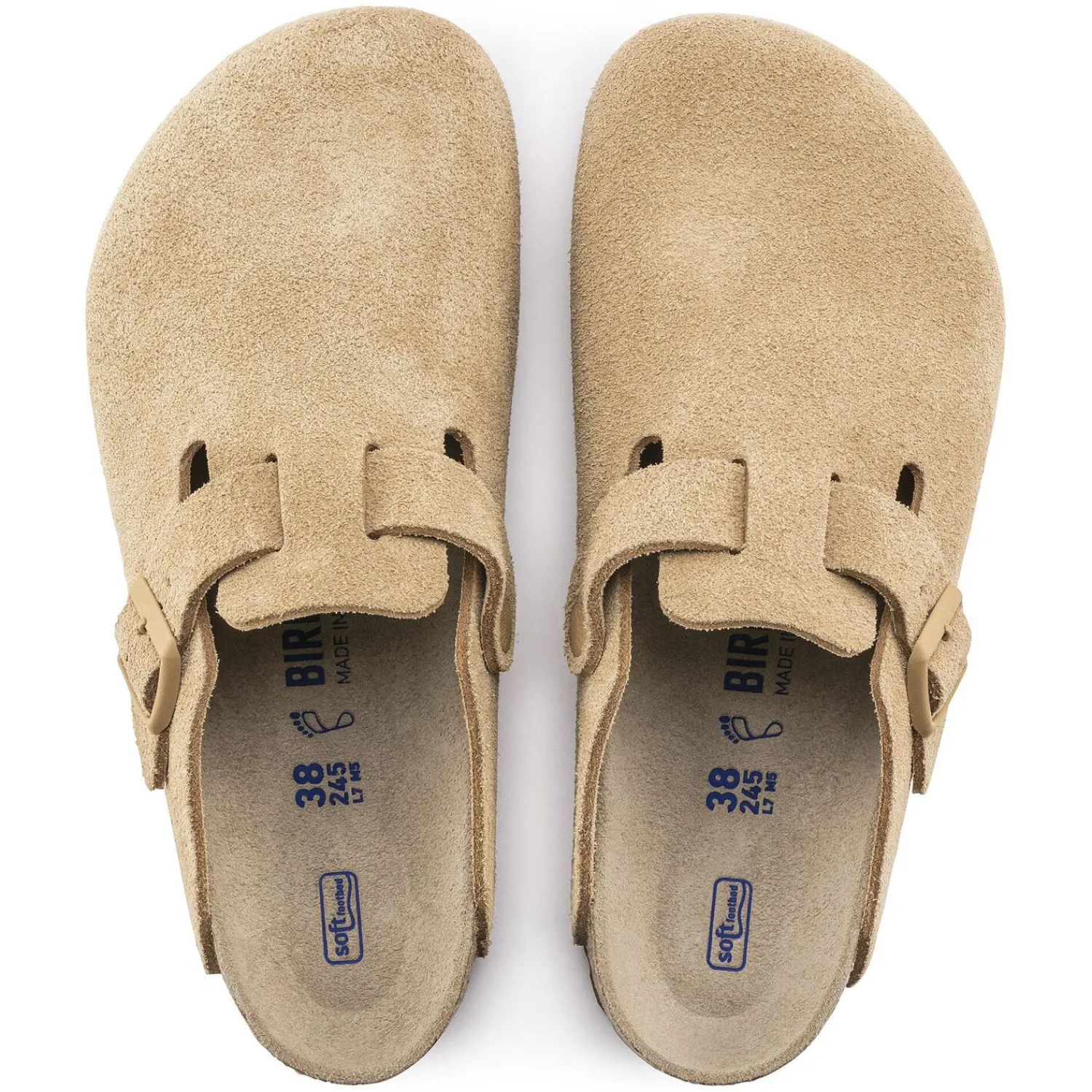 Cheap Birkenstock Boston Lit De Pied Souple Latte Cream