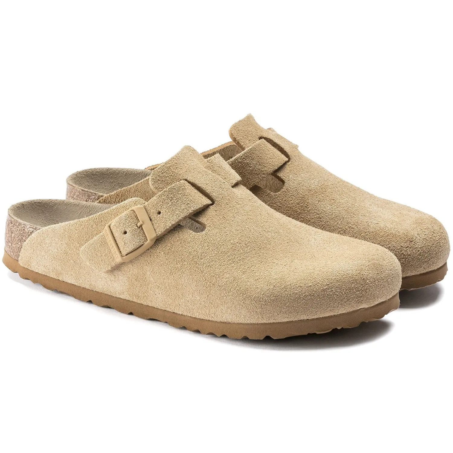 Cheap Birkenstock Boston Lit De Pied Souple Latte Cream