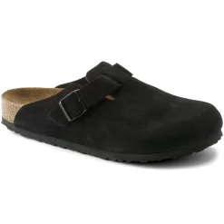 New Birkenstock Boston Lit De Pied Souple Black