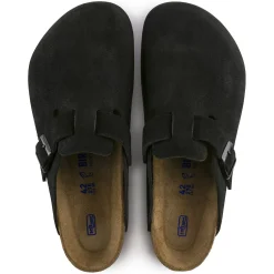 New Birkenstock Boston Lit De Pied Souple Black