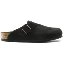 New Birkenstock Boston Lit De Pied Souple Black