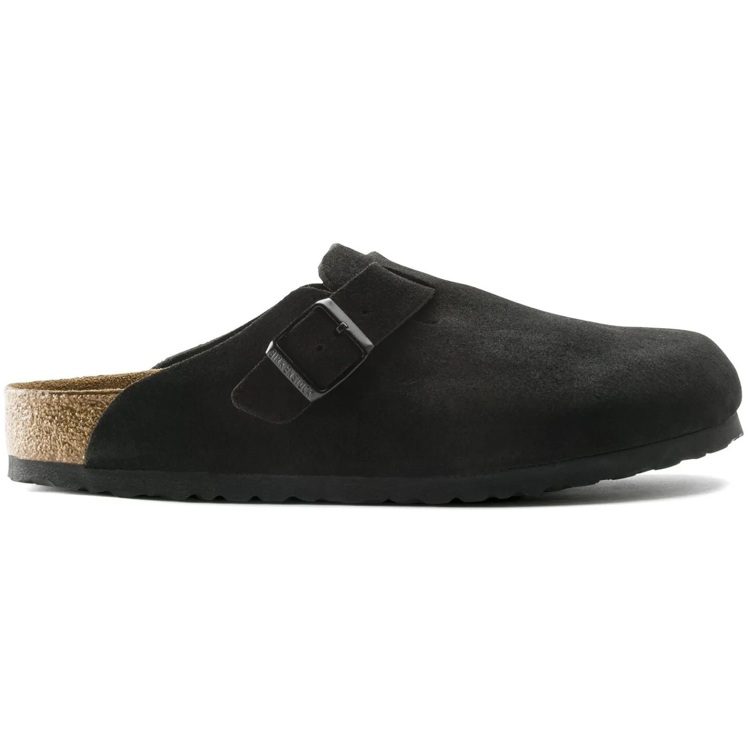 New Birkenstock Boston Lit De Pied Souple Black