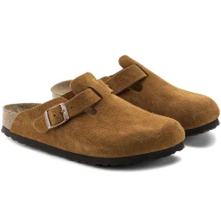 Sale Birkenstock Boston Lit De Pied Souple Mink