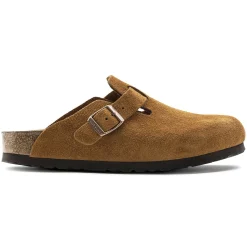 Sale Birkenstock Boston Lit De Pied Souple Mink