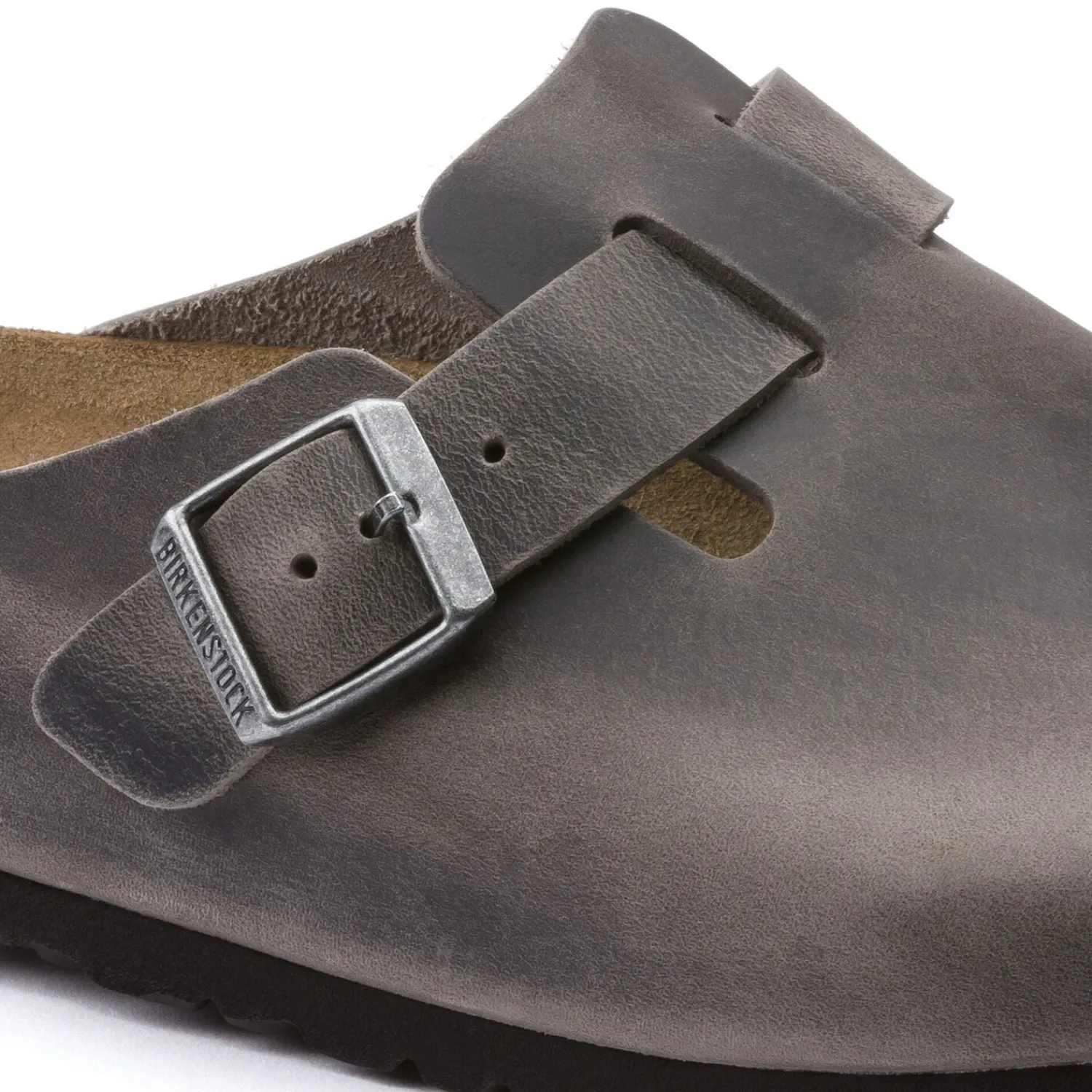 Best Birkenstock Boston Lit De Pied Souple Iron