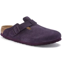 New Birkenstock Boston Lit De Pied Souple Wine