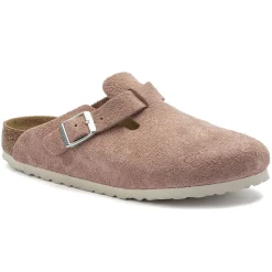Hot Birkenstock Boston Lit De Pied Souple Pink Clay