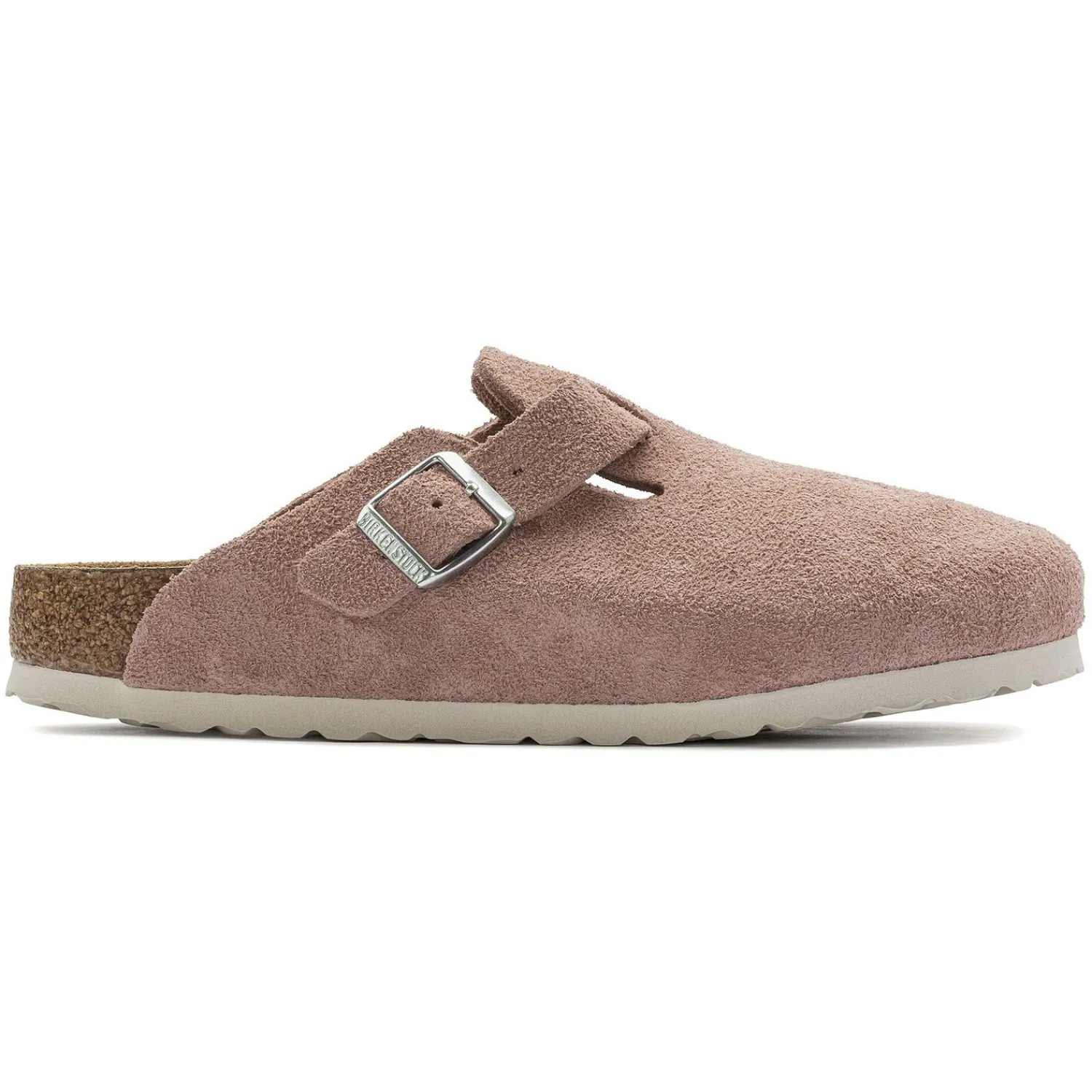 Hot Birkenstock Boston Lit De Pied Souple Pink Clay
