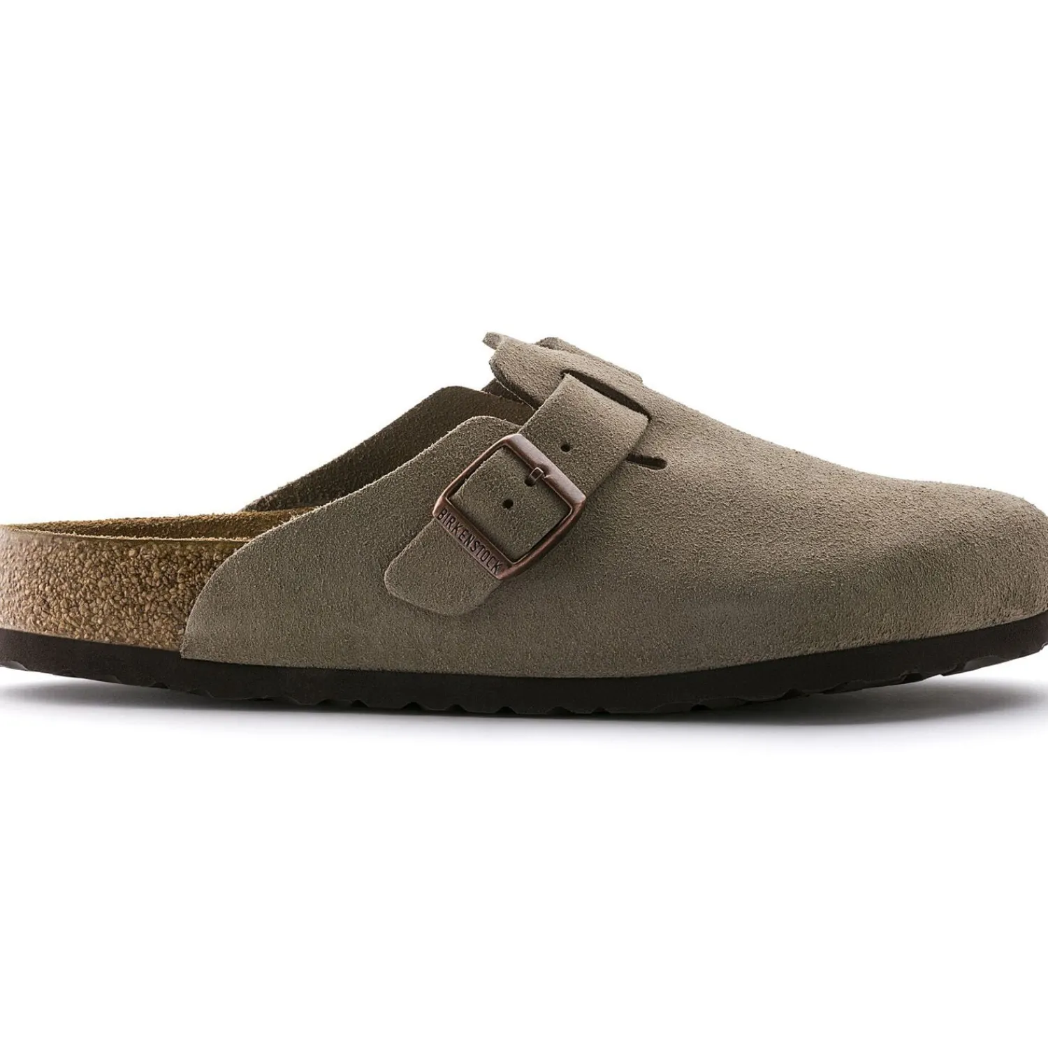 Cheap Birkenstock Boston Lit De Pied Souple Taupe