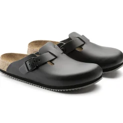 Best Birkenstock Boston Super Grip Black