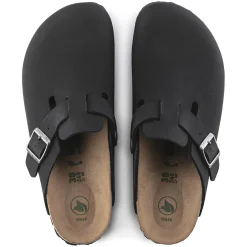 New Birkenstock Boston Vegan Black