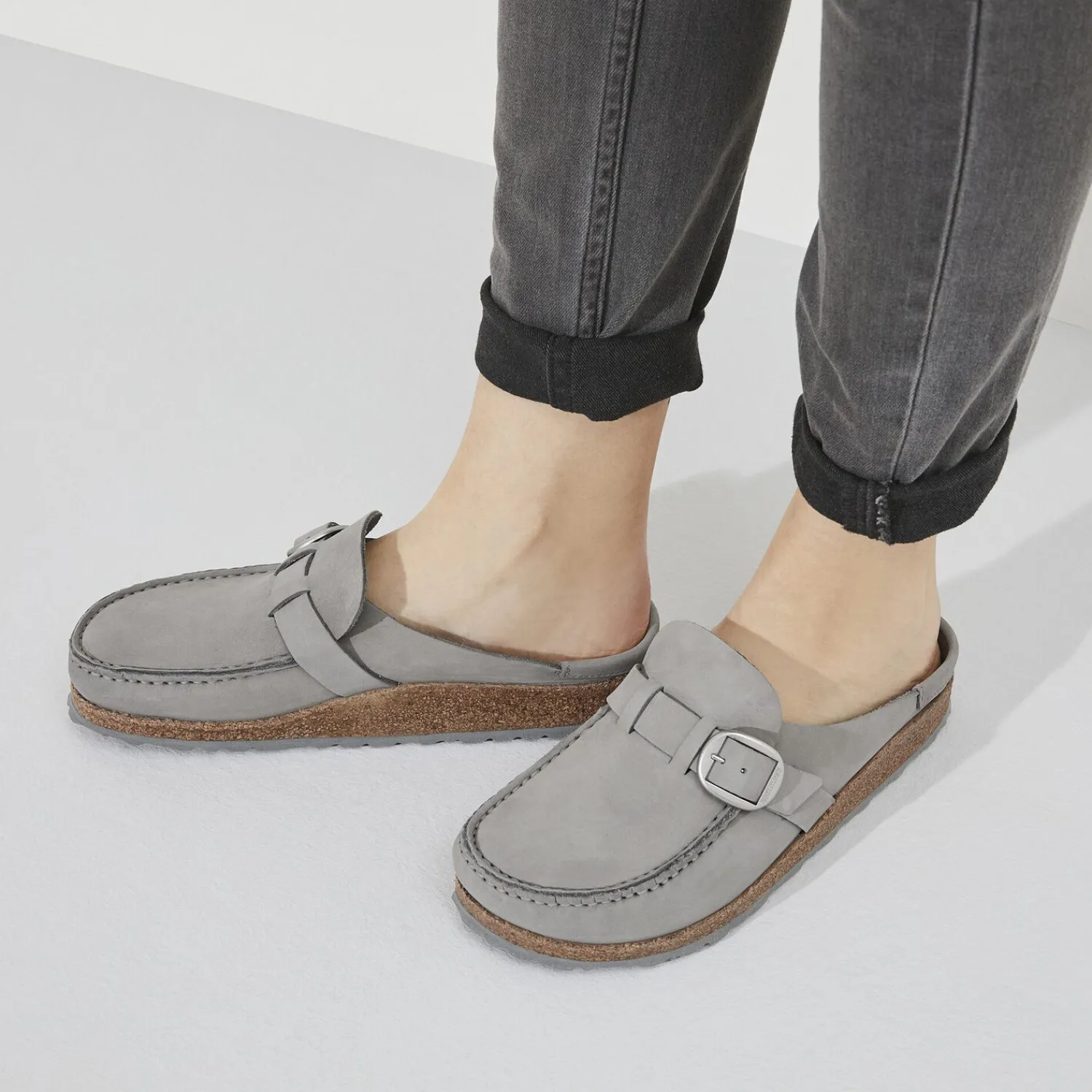 Clearance Birkenstock Buckley Dove Gray