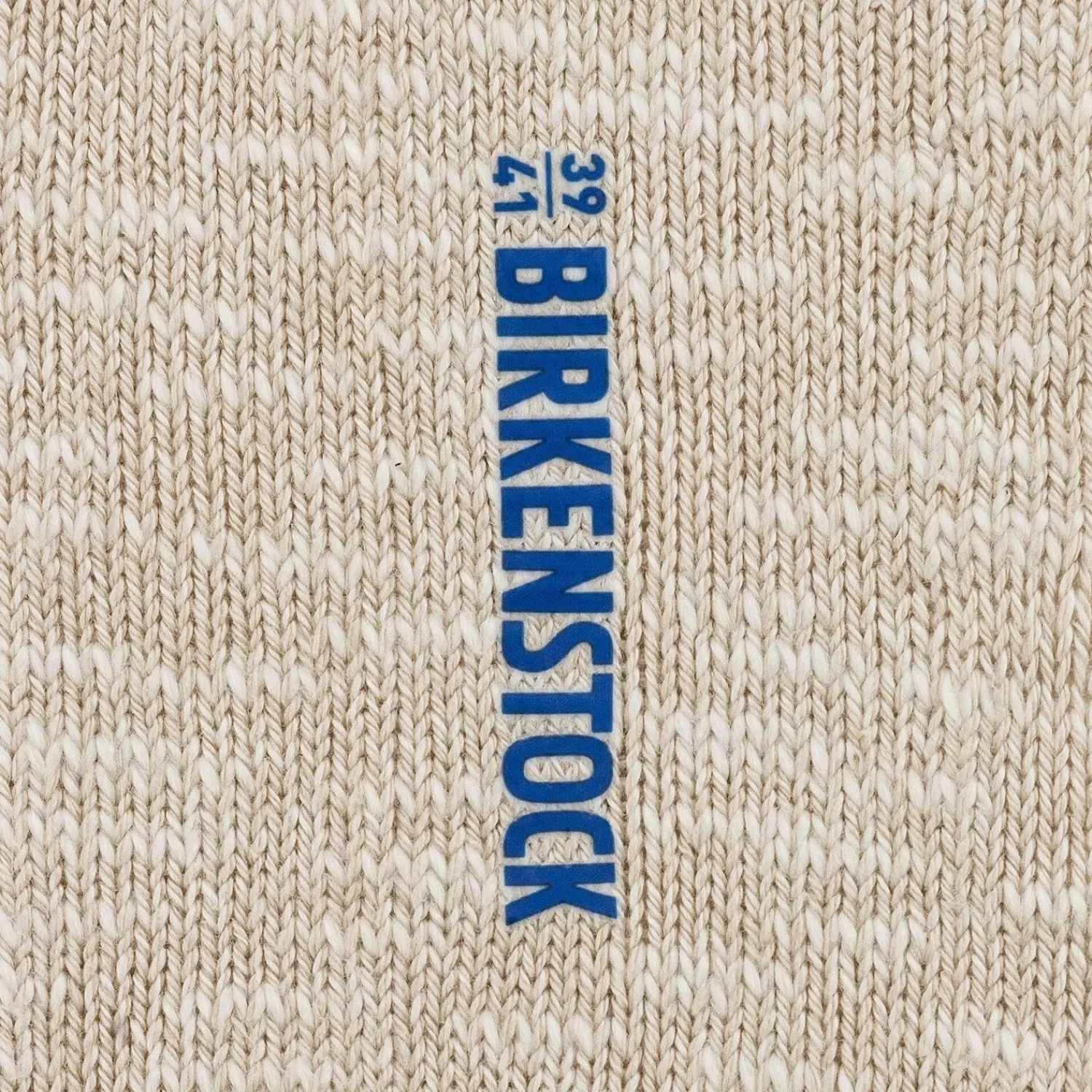 Outlet Birkenstock Chaussettes En Coton Flamme Homme Beige/White