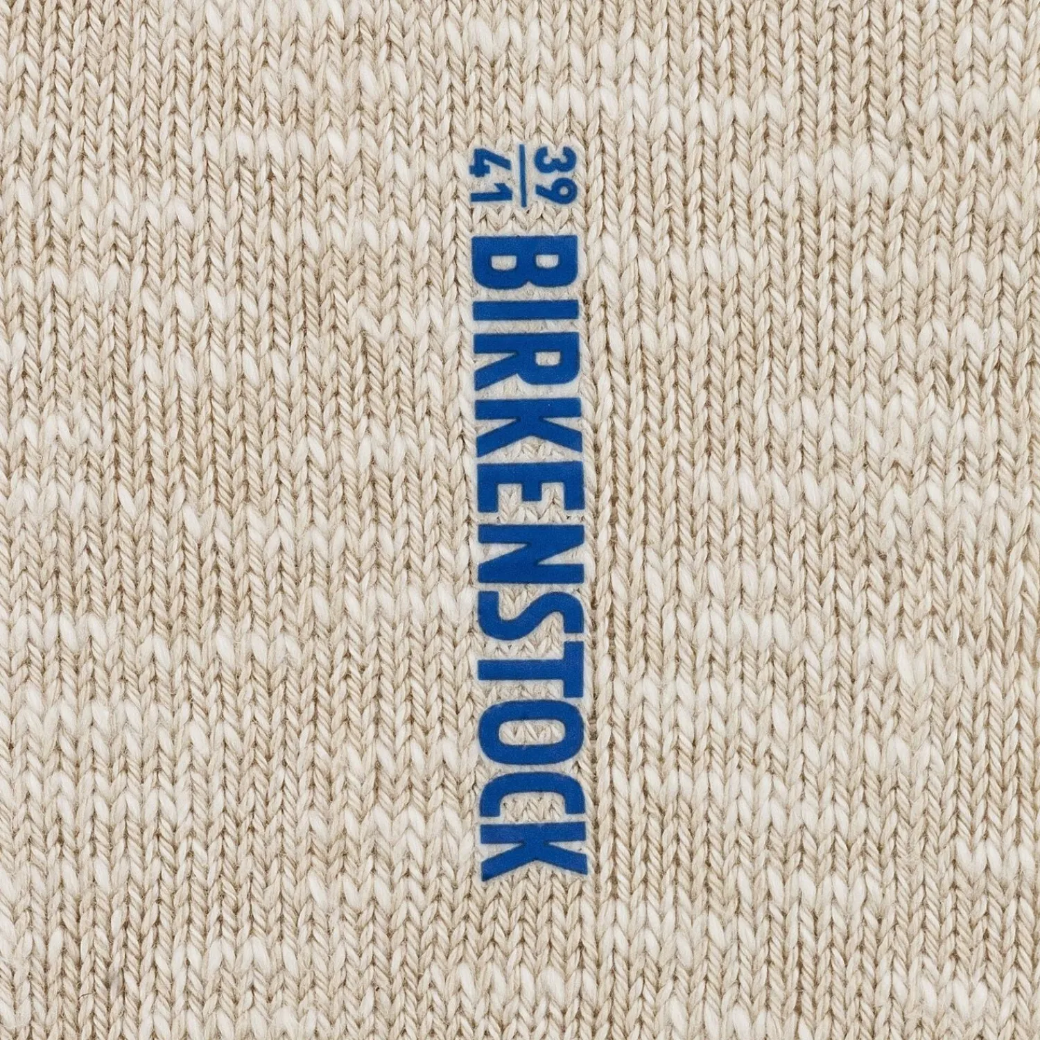 Hot Birkenstock Chaussettes En Coton Flamme Femme Beige/White