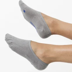 Cheap Birkenstock Chaussettes Invisibles En Coton Bio Femme Mid Gray