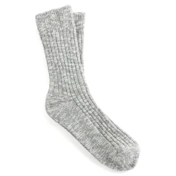 Fashion Birkenstock Coffret Chaussettes Brillantes En Maille Black Gray