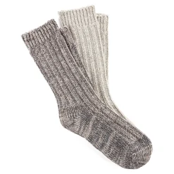 Flash Sale Birkenstock Coffret Chaussettes En Maille Cotelee Eggnog/Misty Rose