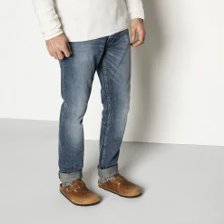 Clearance Birkenstock Cotton Twist Homme Brown
