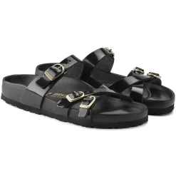 Sale Birkenstock Franca High Shine Black