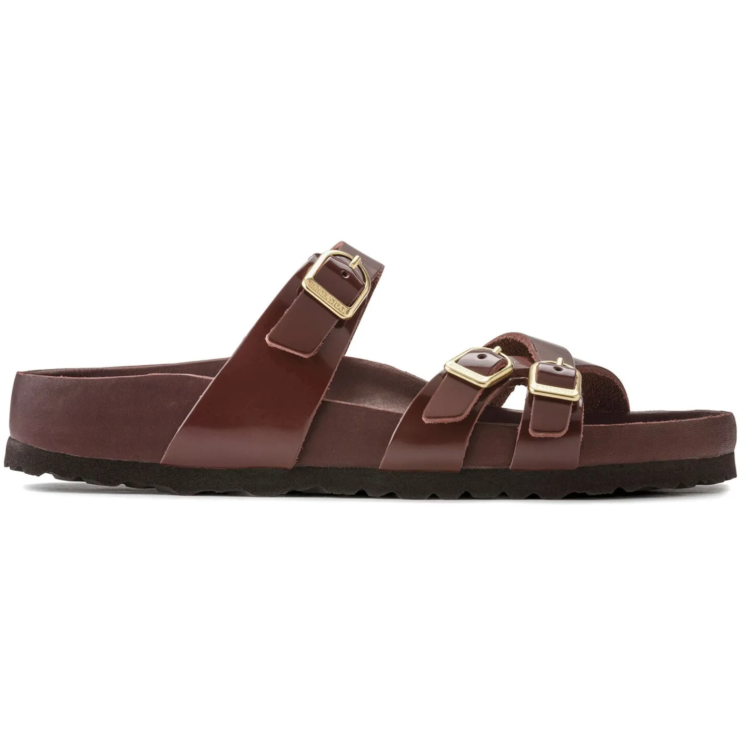 Outlet Birkenstock Franca High Shine Chocolate