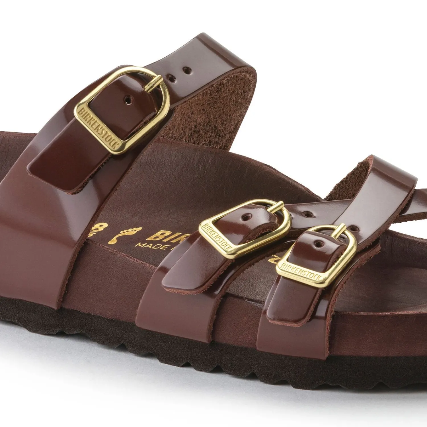 Outlet Birkenstock Franca High Shine Chocolate