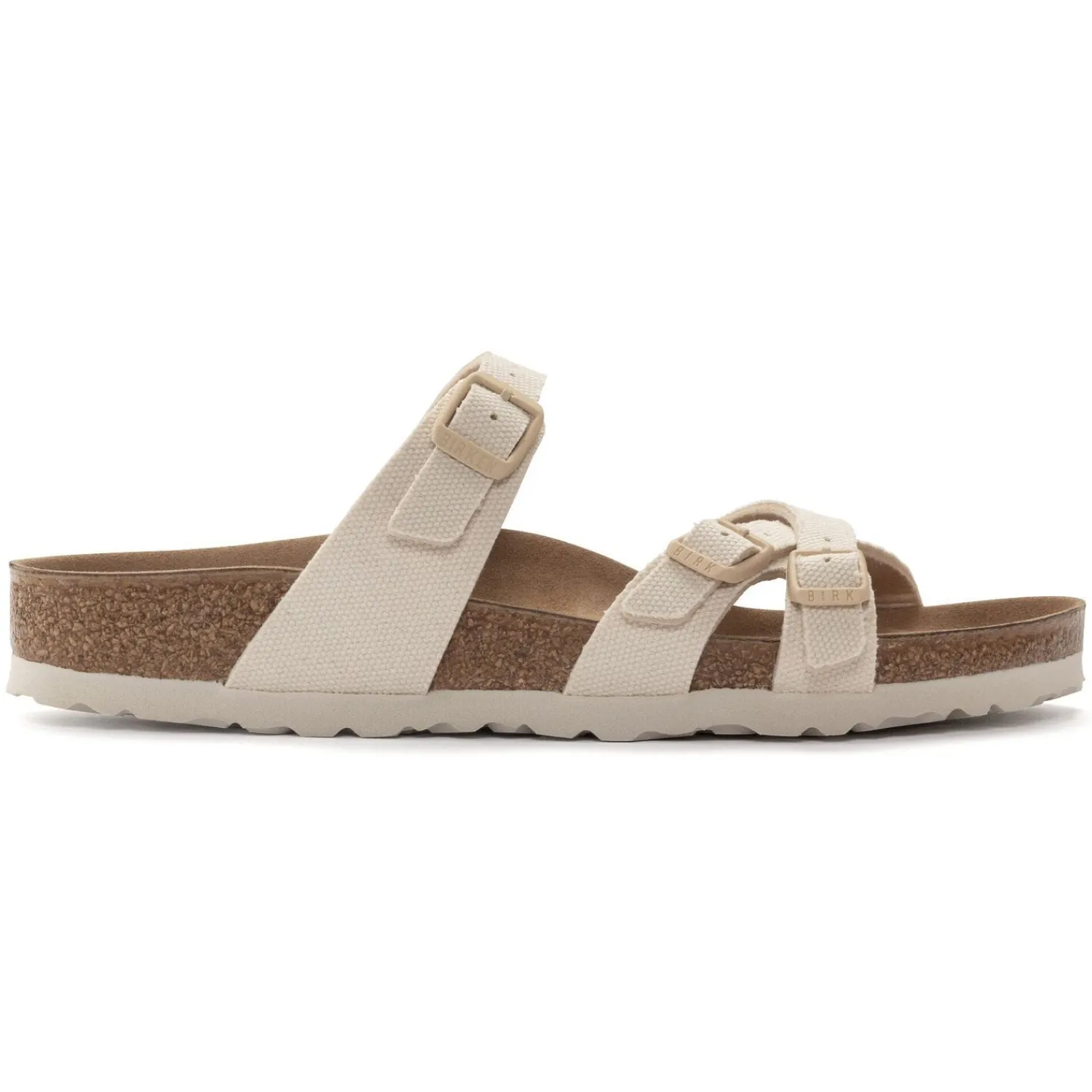 Sale Birkenstock Franca Vegan Canvas Eggshell
