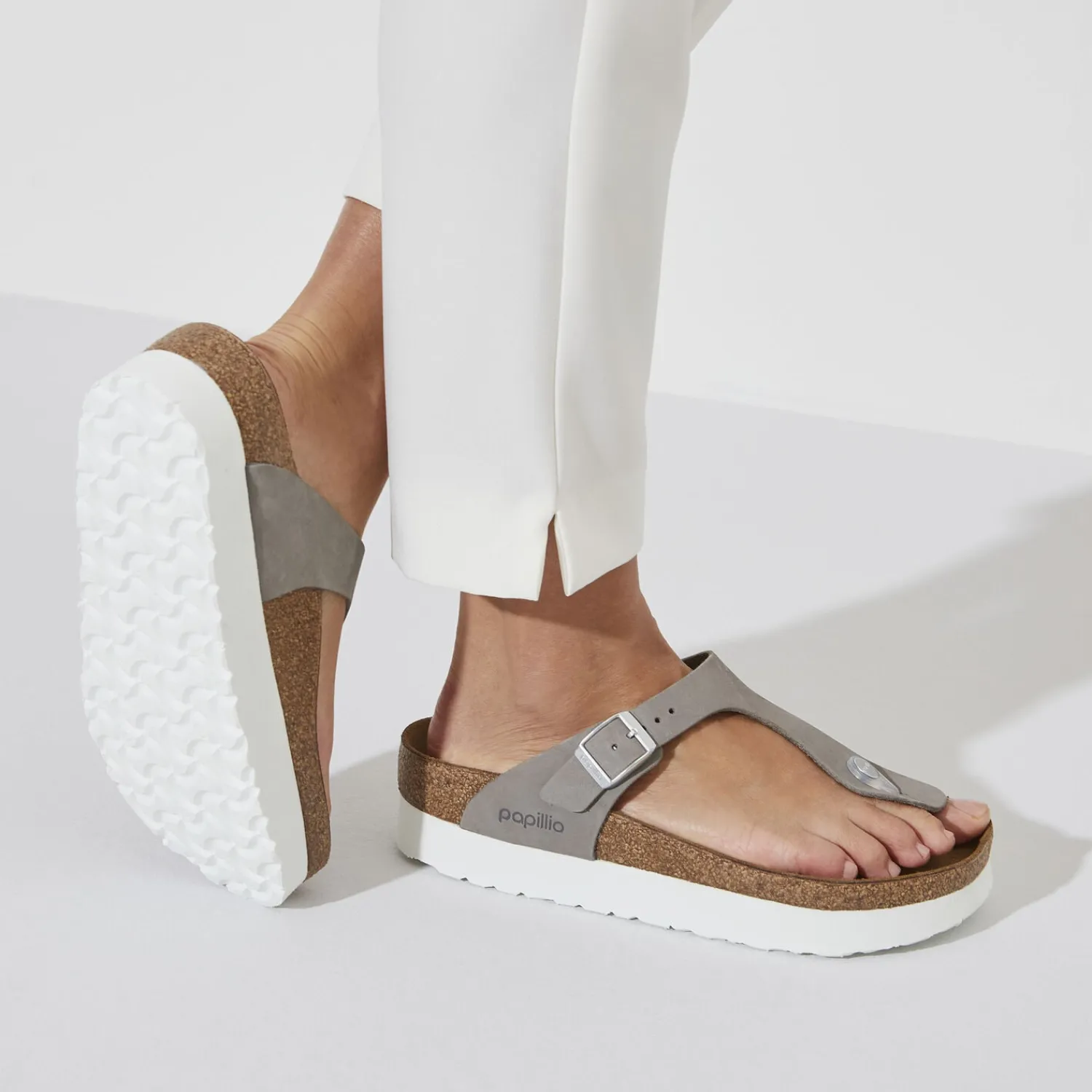 Cheap Birkenstock Gizeh Dove Gray