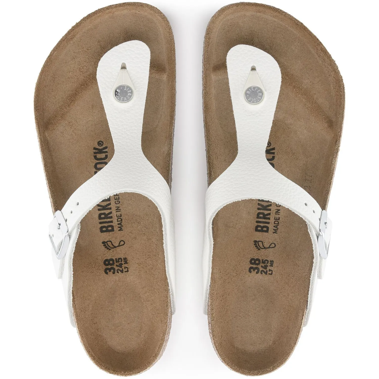 Cheap Birkenstock Gizeh White