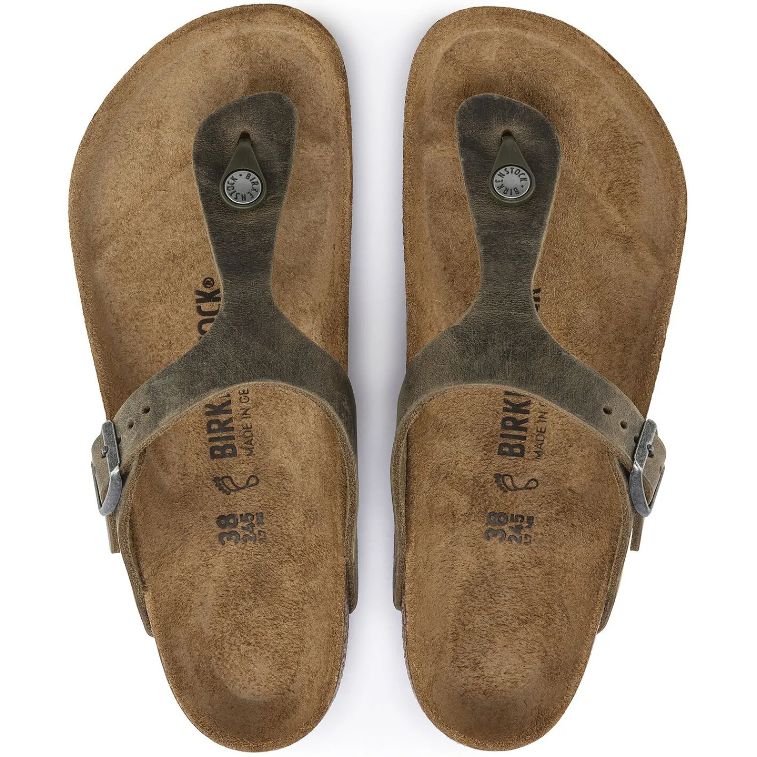 Flash Sale Birkenstock Gizeh Faded Khaki