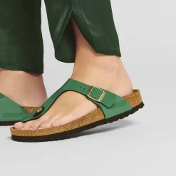 Fashion Birkenstock Gizeh Patent Digital Green