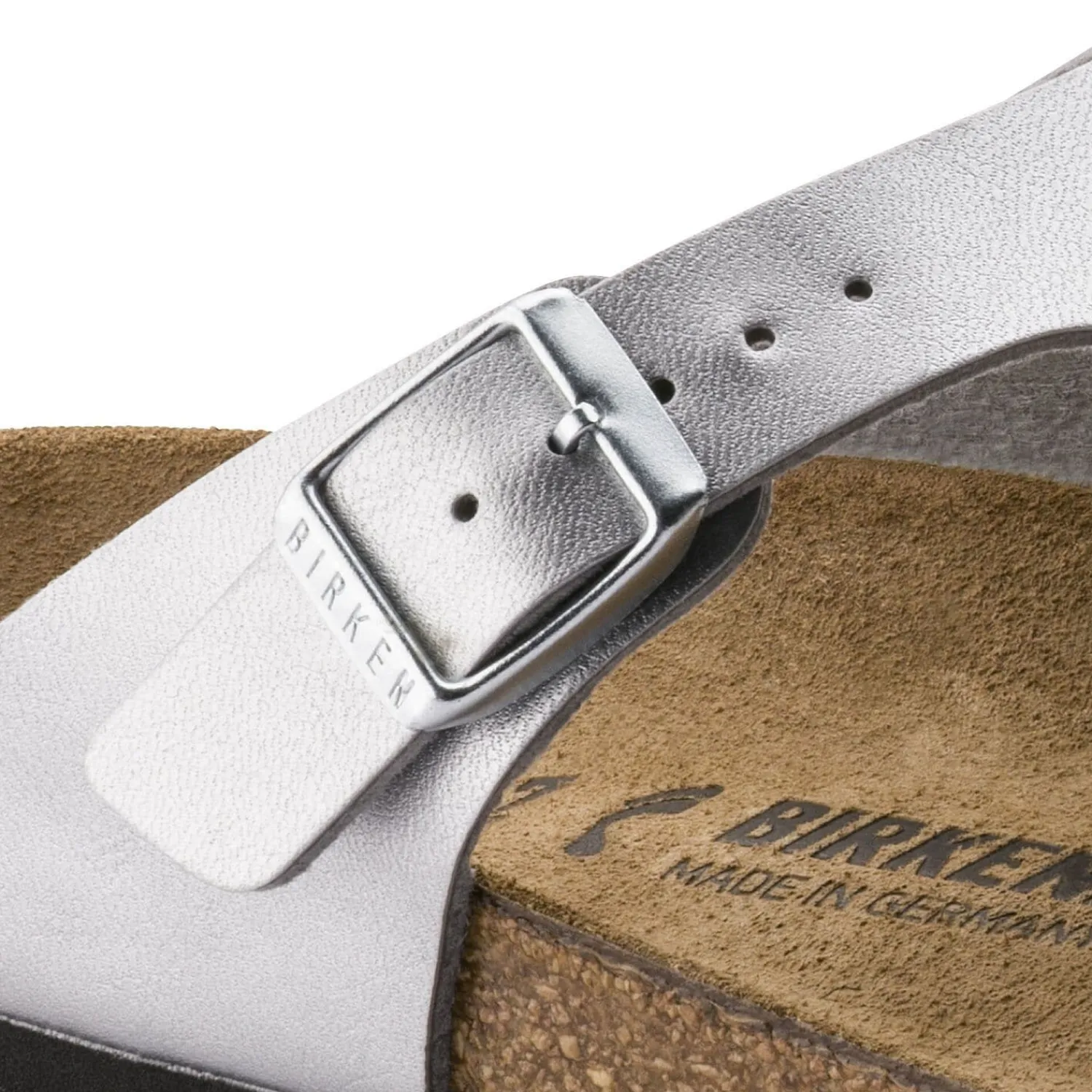 Cheap Birkenstock Gizeh Silver